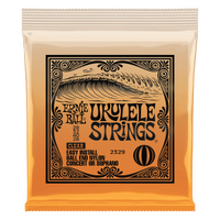 Ernie Ball Concert/Soprano Nylon Ball-End Ukulele Strings - Clear 