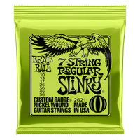 Ernie Ball Regular Slinky 7-String Nickel Wound Electric Guitar Strings - 10-56 Gauge