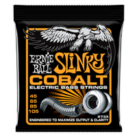 Ernie Ball Hybrid Slinky Cobalt Electric Bass Strings - 45-105 Gauge