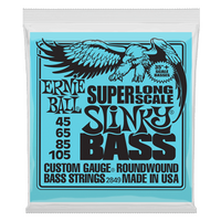Ernie Ball Super Long Scale Slinky Electric Bass Strings - 45-105 Gauge