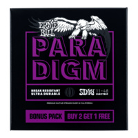 Ernie Ball Power Slinky Paradigm Electric Guitar Strings 11-48 Gauge, 3 Pack