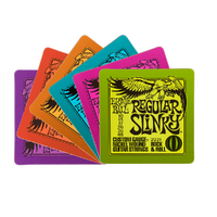 Ernie Ball Six pack of Slinky Coasters