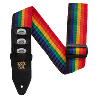 Ernie Ball Pickholder Strap - Rainbow