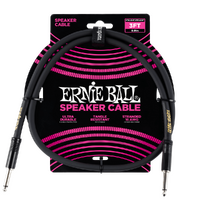 Ernie Ball 3' Straight / Straight Speaker Cable  