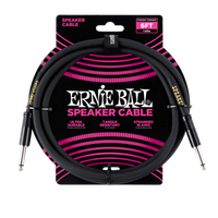 Ernie Ball 6' Straight / Straight Speaker Cable  