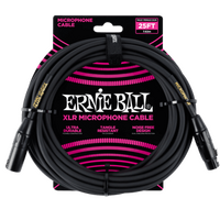 Ernie Ball 25' Male / Female XLR Microphone Cable  
