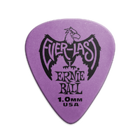 Ernie Ball 1.0mm Purple Everlast Picks 12-pack  