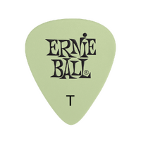 Ernie Ball Super Glow Cellulose Picks Thin 12-pack  
