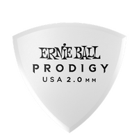 Ernie Ball 2.0mm White Shield Prodigy Picks 6-pack  