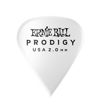 Ernie Ball 2.0mm White Sharp Prodigy Picks 6-pack  