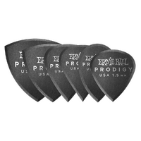 Ernie Ball 1.5mm Black Multipack Prodigy Picks 6-pack  
