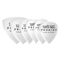 Ernie Ball 2.0mm White Multipack Prodigy Picks 6-pack  