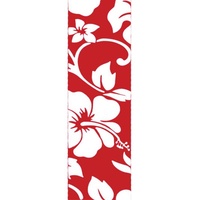Hibiscus Guitar Strap, Red - by D'Addario