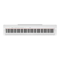 Yamaha P-225 Portable Digital Piano (White) W/ 88-Key Graded Hammer Action Keyboard