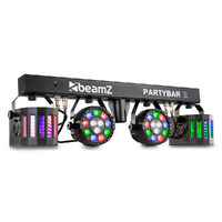 BeamZ 2-in-1 party bar effect with 2x LED derby & 2x LED Parcan