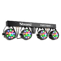 BeamZ 4x LED Par bar effect with built-in Magic LED ball