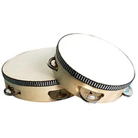 TAMBOURINE-w/head 8" / 5 Jingles