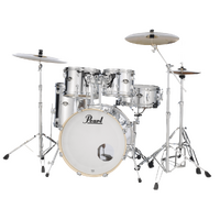 Pearl Export 5-Piece 20" Fusion Drum Kit w/ Hardware (Mirror Chrome)