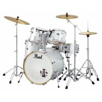 Pearl Export 5-Piece 20" Fusion Drum Kit w/ Hardware (Arctic Sparkle)