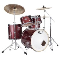 Pearl EXX Export Plus 20'' Fusion Drum Kit w/ Hardware [Cherry Glitter]