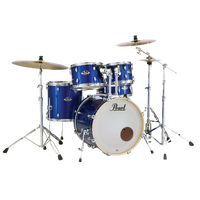 Pearl Export 5-Piece 20" Fusion Drum Kit w/ Hardware (High Voltage Blue)