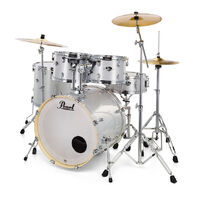 Pearl Export 5-Piece 22" Rock Drum Kit w/ Hardware (Arctic Sparkle)