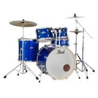 Pearl Export 5-Piece 22" Rock Drum Kit w/ Hardware (High Voltage Blue)