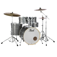 Pearl Export 5-Piece 22" Fusion Plus Drum Kit w/ Hardware (Grindstone Sparkle)