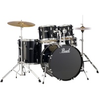 Pearl Roadshow-X 5-Piece Fusion-Plus 22" Acoustic Drum Kit [Colour: JET BLACK]
