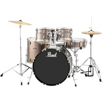 Pearl Roadshow-X 5-Piece Fusion-Plus 22" Acoustic Drum Kit [Colour: BRONZE METALLIC]
