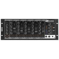 Power Dynamics PDZM700 5 Channel Installation Mixer USB 4 Zones