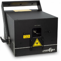 Laserworld PL-5000RGB (ShowNET) - NEW, Pure Diode RGB Laser - 6,000mW with 45 kpps@ 8° with ShowNET interface & software