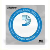 D'Addario PL024 Plain Steel Guitar Single String, .024
