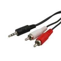 Uxl 02Mtr Y Cable 3.5Mm Stereo.Jack To 2(M)Rca Plugs