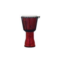 Pearl 12" SYNTHETIC SHELL DJEMBE, ROPE TUNED - MOLTEN SCARLET