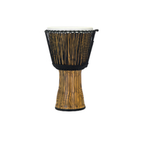 Pearl 14" SYNTHETIC SHELL DJEMBE, ROPE TUNED - ZEBRA GRASS
