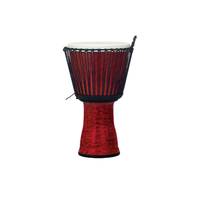 Pearl 14" SYNTHETIC SHELL DJEMBE, ROPE TUNED - MOLTEN SCARLET