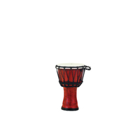 Pearl 7" SYNTHETIC SHELL DJEMBE, ROPE TUNED - MOLTEN SCARLET