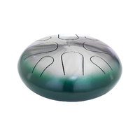 Pearl AWAKENING TONGUE DRUM 8-NOTE A MINOR, #689 NATURAL GREEN BURST