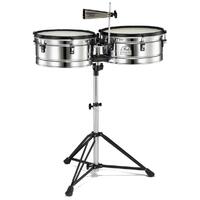 Pearl PERC. TIMBALES PRIMERO PRO STEEL 14"/15" W/PT-900 STAND