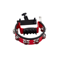 Pearl PERC. TAMBOURINE ULTRA GRIP ADJUSTABLE VOLUME TAMBOURINE (STEEL)