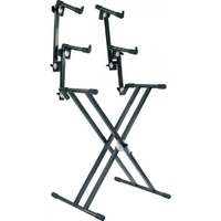 Keyboard Stand ''Snap Lock System'' - three-tier - double frame