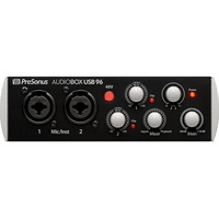 PreSonus AudioBox USB 96K 2x2 audio interface w/ MIDI in black