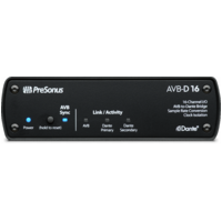 PreSonus AVB-D16 Plug-and-Play Endpoint for AVB and Dante Networks