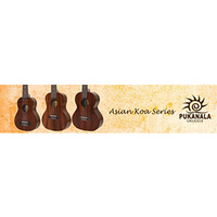 PU-PU-AKT Pukanala Tenor Ukulele, Asian Koa Top, Back And Sides, No Binding, Satin Finish