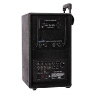 SoundArt 100 Watt Rechargeable Wireless PA System with DVD Player