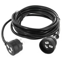 PWR-10MConnex Power Extension Cord with Piggy Back 10m