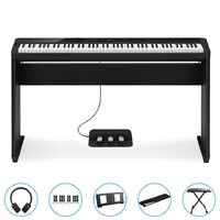 Casio Pxs3100Bk Portable Digital Piano (Black) Bundle Incl Cs68 Wooden Stand + Sp34 Tri-Pedal + Bonus Accessories