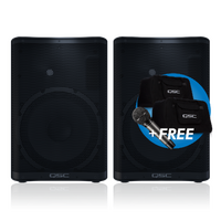 QSC CP12 PAIR - 12" Active Powered 1000W 2-Way Loudspeakers