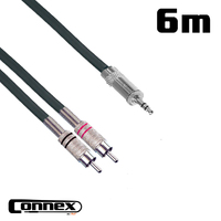 AVE Connex RCJS-6T AUX Cable - 6.0m